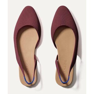 Rothy's The Almond Slingback (Syrah, size 10)